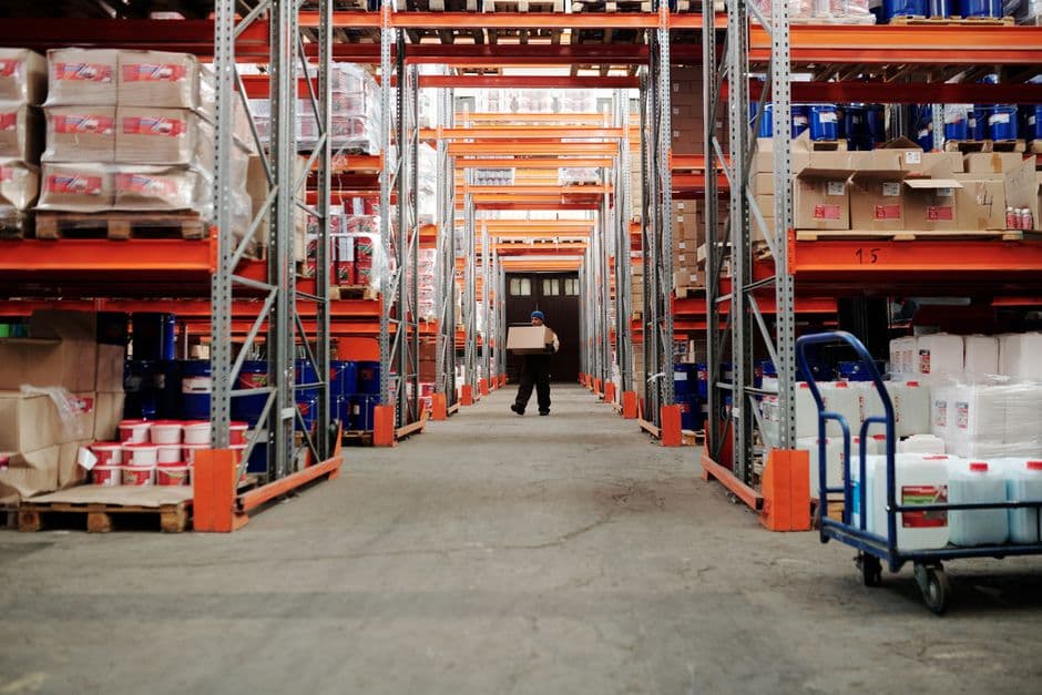 Warehouse picking, packing and distribution operations.