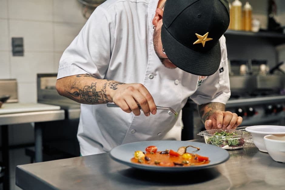 Chef plating and kitchen craft
